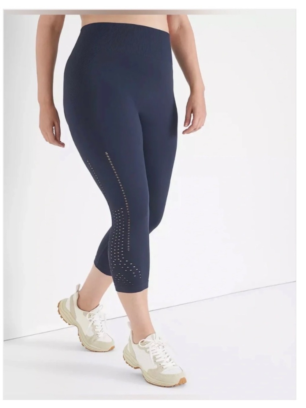 LIVI For Lane Bryant Seamless Capri Leggings | Size 14/16